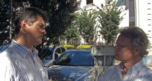 Deputado Macris comunica ao Vereador Lapena liberação de mais de um milhão em obras para escolas