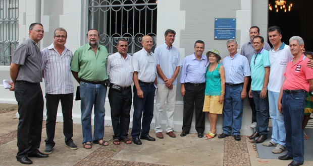 Vereadores participam de entrega da reforma do Museu 'Voluntários da Pátria'