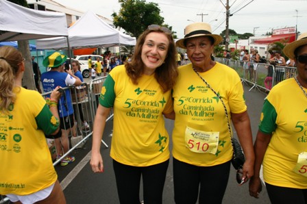 Juliana Damus – Corrida e Caminhada da Mulher reúnem mais 300 participantes.