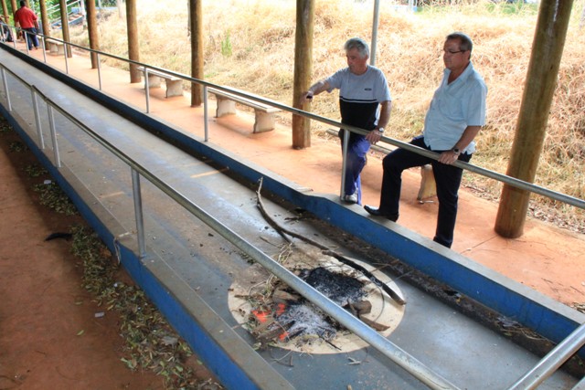 Quadra de malha e área de lazer precisam de melhorias, diz Jair Martineli