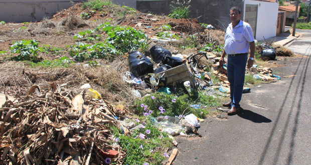 Roberval Fraiz pede melhorias no Jardim Brasil