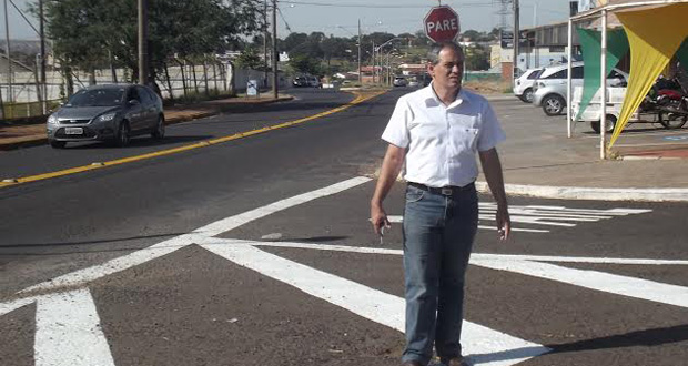 Adilson Vital pede rotatória na  Avenida Alberto Santos Dumont