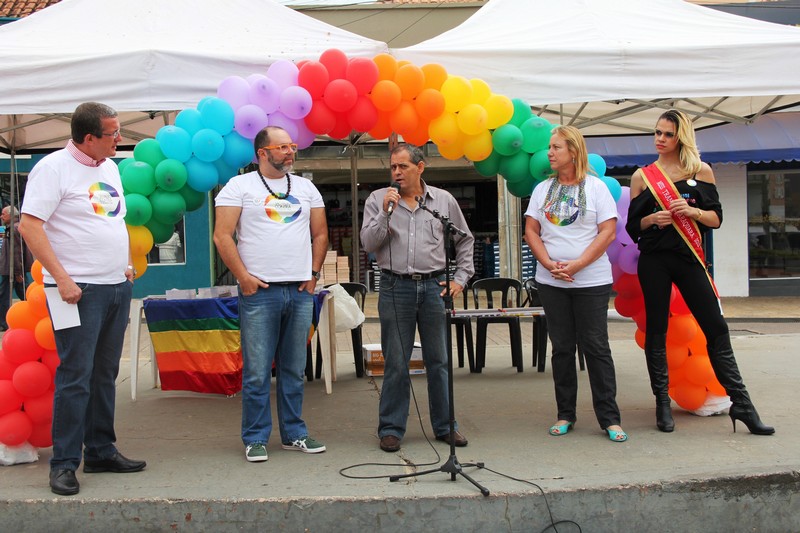 Adilson Vital participa de ato contra a homofobia