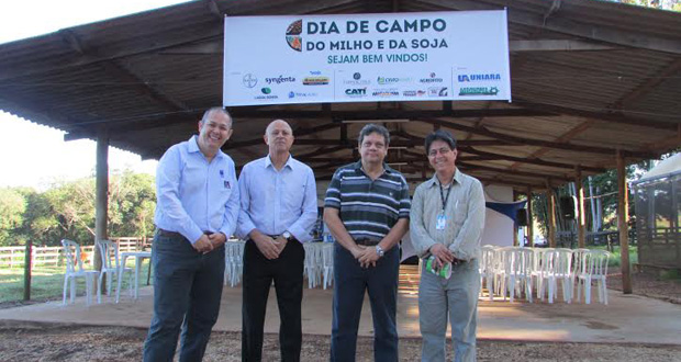 Chediek representa a Câmara na Abertura do Dia de Campo da Soja e Milho