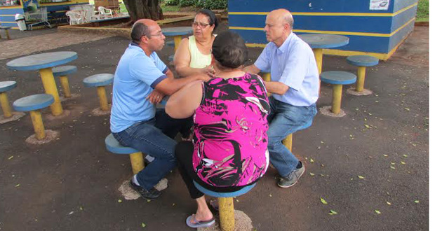 Chediek verifica condições de segurança na Praça Scalamandré Sobrinho