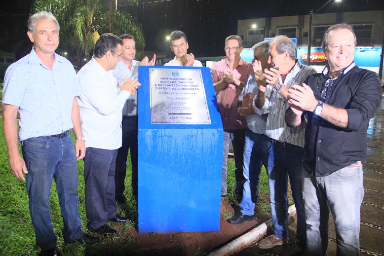 William Affonso e Jéferson Yashuda participam de inauguração de revitalização da Alameda Paulista