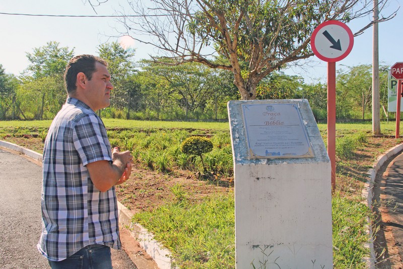 Buchechinha defende reabertura da Praça da Bíblia no Pinheirinho