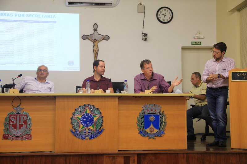 Vereadores acompanham prestação de contas da Prefeitura (com vídeo)