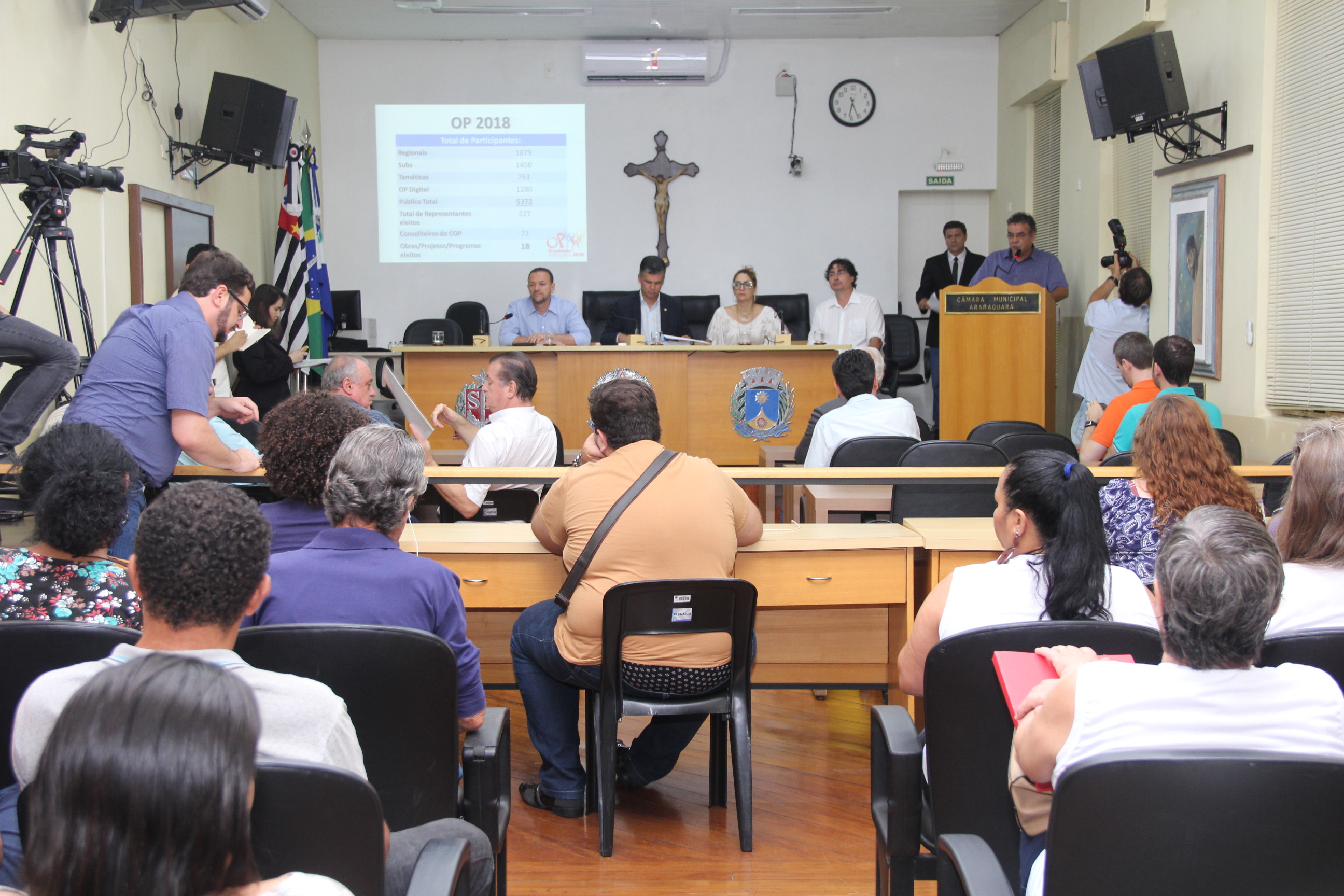 Orçamento de 2019 é entregue na Câmara Municipal (com vídeo)