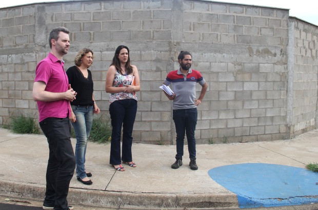 Rafael de Angeli apoia projeto de área verde em escola estadual