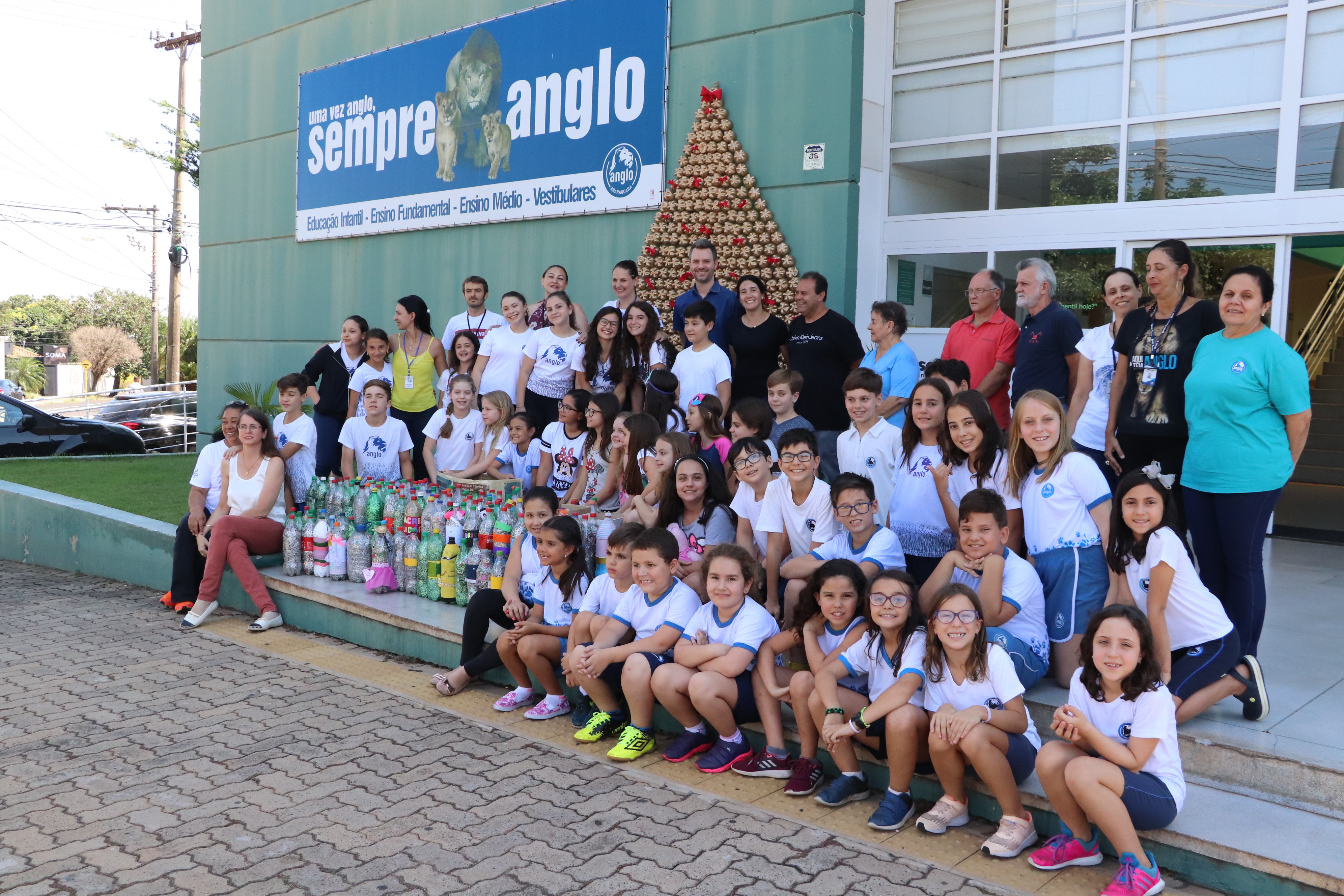 'Transformação Solidária' já atinge a marca de meia tonelada de lacres arrecadados com ajuda da escola Anglo