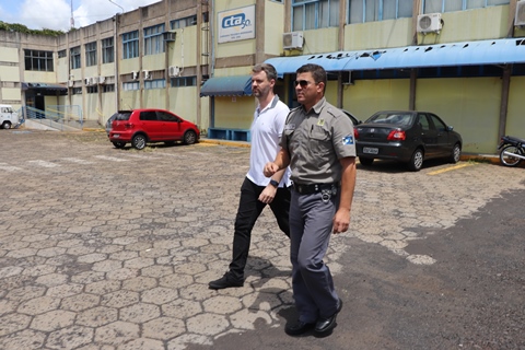 Rafael de Angeli fiscaliza condições de trabalho dos agentes de trânsito