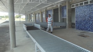 Adilson Vital visita obras no aeroporto 'Bartholomeu de Gusmão'