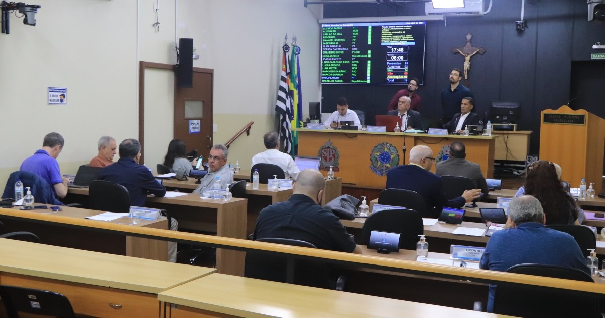Câmara aprova estrutura para cobrança de dívidas no Daae e outros projetos